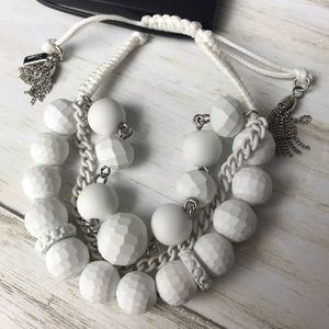 Simply Vera Vera Wang Beaded Slider Chain Bracelet